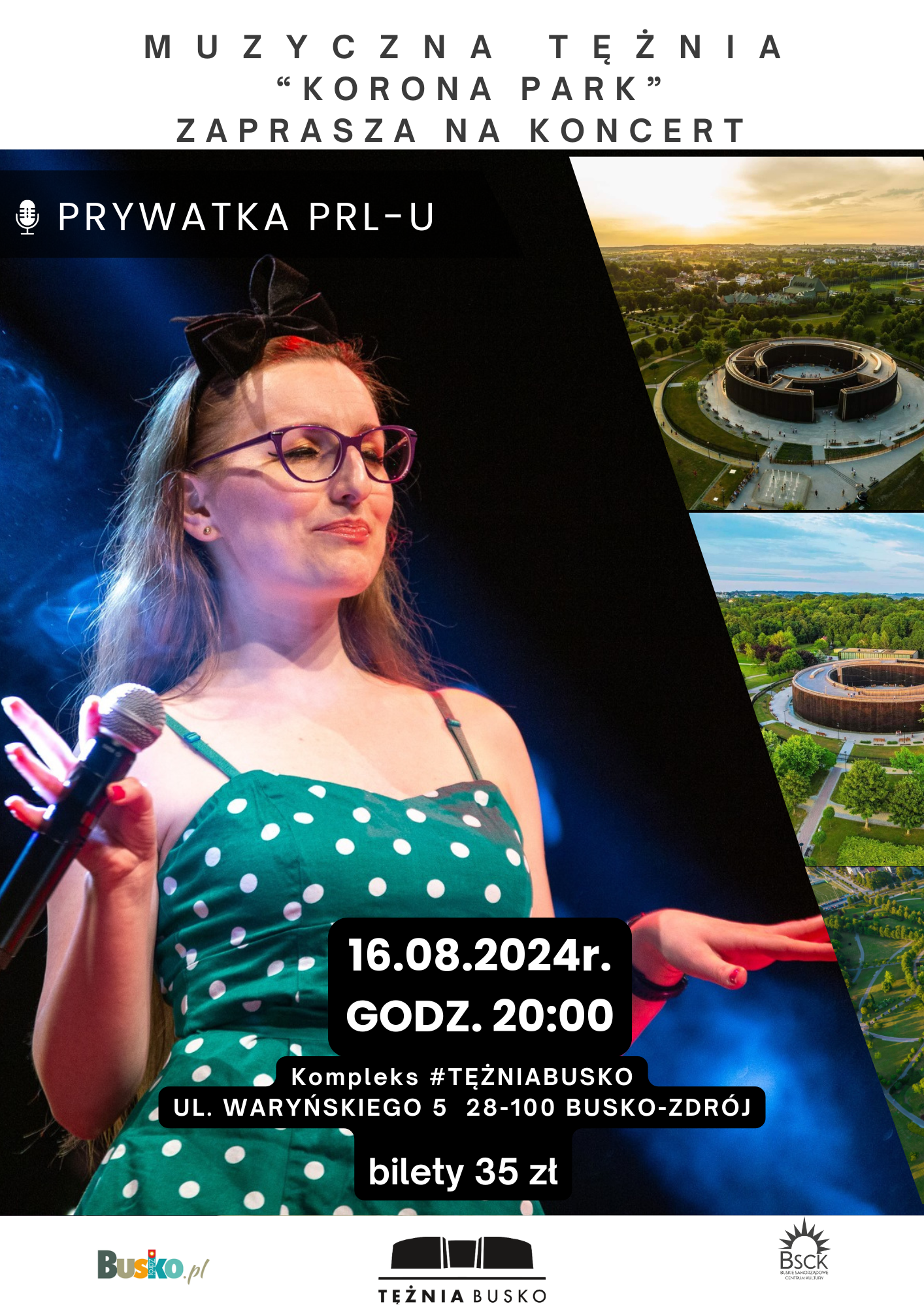 Koncert "Prywatka PRL-u - największe przeboje śpiewane w tamtych czasach"